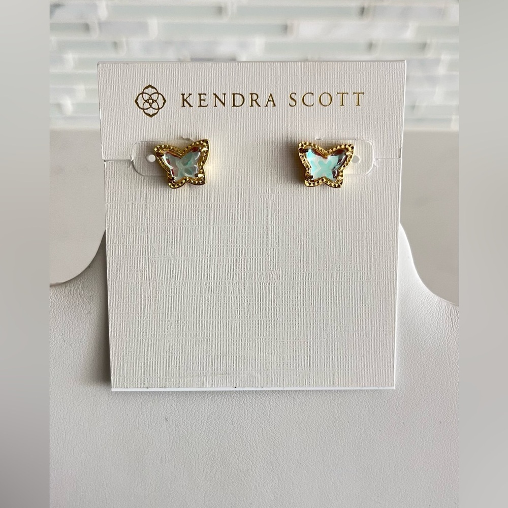 Kendra Scott Butterfly Stud Earrings - Picture 2 of 4